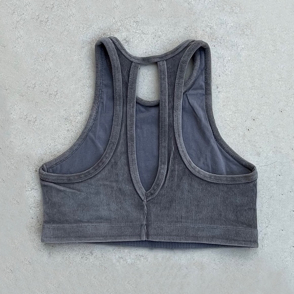 NWOT Aerie High Necked Corduroy Bralette Size Large - Picture 5 of 5